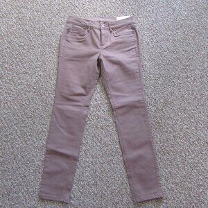 LOFT Outlet Modern Skinny Petite Taupe Jeans Size 2 Petite